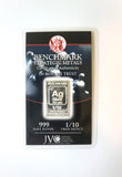 1/10 Troy Ounce .999 Fine Silver Bar - in COA Card
