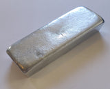 1 Kilo .999 Fine Zinc Bullion Bar