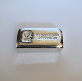 5 Troy Ounce .999 Fine Tin Bullion Bar