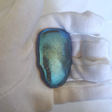 Skull - .9999 Fine Bismuth Art Bar - Natural Toning - ( 115 - 125 Grams ) - With Certificate of Authenticity