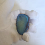 Skull - .9999 Fine Bismuth Art Bar - Natural Toning - ( 115 - 125 Grams ) - With Certificate of Authenticity