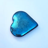 Heart - .9999 Fine Bismuth Art Bar - Natural Toning - ( 90 - 100 Grams ) - With Certificate of Authenticity