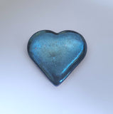 Heart - .9999 Fine Bismuth Art Bar - Natural Toning - ( 90 - 100 Grams ) - With Certificate of Authenticity