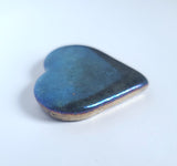 Heart - .9999 Fine Bismuth Art Bar - Natural Toning - ( 90 - 100 Grams ) - With Certificate of Authenticity