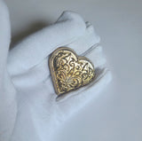 Heart - .9999 Fine Bismuth Art Bar - Natural Toning - ( 90 - 100 Grams ) - With Certificate of Authenticity