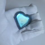Heart - .9999 Fine Bismuth Art Bar - Natural Toning - ( 90 - 100 Grams ) - With Certificate of Authenticity