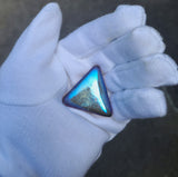 Eye of Providence - .9999 Fine Bismuth Art Bar - Natural Toning - ( 50 - 60 Grams ) - With Certificate of Authenticity