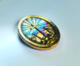 Calvary - .9999 Fine Bismuth Art Bar - Natural Toning - ( 65 - 75 Grams ) - With Certificate of Authenticity