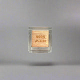10mm .999 Fine Copper Elemental Cube in Protective Case
