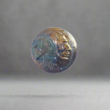 Indian Head - .9999 Fine Bismuth Art Round - Natural Toning ( 70 - 80 Grams ) - with Certificate of Authenticity