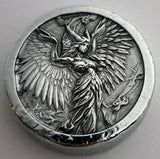 Valkyrie - Deluxe 1 Troy Ounce Poured .999 Fine Zinc Art Round - Laser Etched - Certified