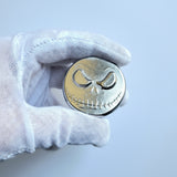 Jack Skellington - .999 Fine Zinc Art Round ( 85 - 95 Grams ) - With Certificate of Authenticity