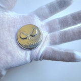 Jack Skellington - .999 Fine Zinc Art Round ( 85 - 95 Grams ) - With Certificate of Authenticity