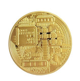 Bitcoin Round - Gold Plated