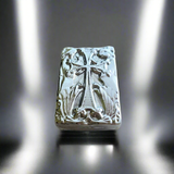 Celtic Cross - 5 Troy Ounce .999 Fine Zinc Art Bar - With Certificate of Authenticity