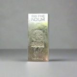 1 Pound .999 Fine Indium Bullion Bar