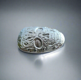 Skull -  .999 Fine Zinc Art Bar ( 115 -125 Grams ) - With Certificate of Authenticity
