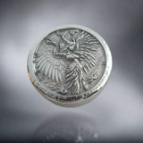Valkyrie - Deluxe 1 Troy Ounce Poured .999 Fine Zinc Art Round - Laser Etched - Certified