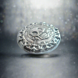 Aztec Skull  - 3 Troy Ounce .999 Fine Zinc Art Round - With Certificate of Authenticity