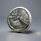Valkyrie - Deluxe 1 Troy Ounce Poured .999 Fine Zinc Art Round - Laser Etched - Certified
