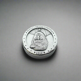 Presidential Portrait - Deluxe 1 Troy Ounce Poured .999 Fine Zinc Art Round - Laser Etched - Certified
