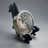 Valkyrie - Deluxe 1 Troy Ounce Poured .999 Fine Zinc Art Round - Laser Etched - Certified