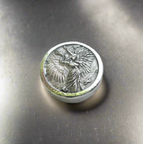 Valkyrie - Deluxe 1 Troy Ounce Poured .999 Fine Zinc Art Round - Laser Etched - Certified