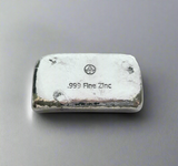 Flag & Eagle - .999 Fine Zinc Art Bar ( 90 - 100 Grams ) - With Certificate of Authenticity