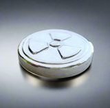 Toxic Radiation  - .999 Fine Zinc Art Round ( 80 - 90 Grams ) - With Certificate of Authenticity