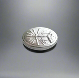 Calvary -  .999 Fine Zinc Art Bar ( 60 - 65 Grams ) - With Certificate of Authenticity