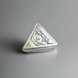 Eye of Providence - .999 Fine Zinc Art Bar ( 45 - 50 Grams ) - With Certificate of Authenticity