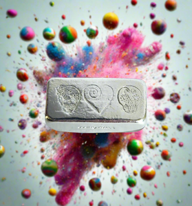Limited Edition - Deluxe 1 Troy Ounce .999 Fine Zinc Art Bar with CoA - Only 20 Produced - 10 Remain