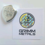 Hylian Shield - .999 Fine Zinc Art Bar ( 45 - 50 Grams ) - With Certificate of Authenticity