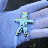 Gingerbread Man - .999 Fine Zinc Art Bar ( 80 - 90 Grams ) - With Certificate of Authenticity