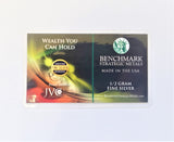 1/2 Gram .999 Fine Silver Bullion Bar