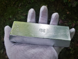 1 Kilo .999 Fine Zinc Bullion Bar