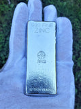 10 Troy Ounce .999 Fine Zinc Bullion Bar