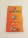 AUTUMN LEAVES - 1/4 GRAIN .999 FINE 24K GOLD BULLION BAR IN COA CARD
