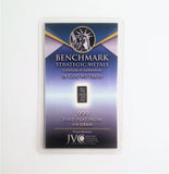 1/4 GRAM .999 FINE PLATINUM BULLION BAR