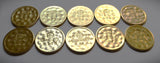 "The Wise King" - HAND MADE ART BRASS ROUND - ONLY 10 MADE - 4 REMAIN