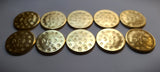 "The Wise King" - HAND MADE ART BRASS ROUND - ONLY 10 MADE - 4 REMAIN