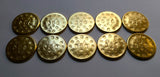 "The Wise King" - HAND MADE ART BRASS ROUND - ONLY 10 MADE - 4 REMAIN
