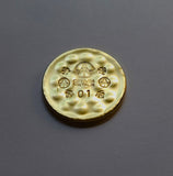 "The Wise King" - HAND MADE ART BRASS ROUND - ONLY 10 MADE - 4 REMAIN