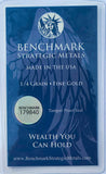 Angels Wear Scrubs - 1/4 Grain .999 Fine 24k Gold Bullion Bar In COA Card