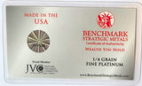 Diet Cola - 1/4 Grain .999 Fine Platinum Bullion Bar