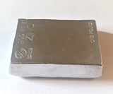 1 Pound .999 Fine Zinc Bullion Bar