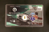 Thank You First Responders! - 1/4 Grain .9999 Fine 24k Gold Bullion Bar - in COA Card