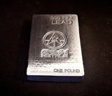 1 Pound .999 Fine Lead Bullion Bar