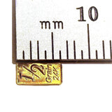 1/2 Grain .9999 Fine 24k Gold Bullion Bar
