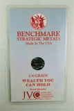 Merry Christmas Night - 1/4 Grain .999 Fine 24k Gold Bullion Bar In COA Card